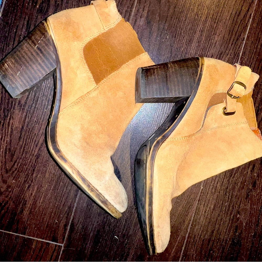 LUCKY BRAND HEELED BOOTIES